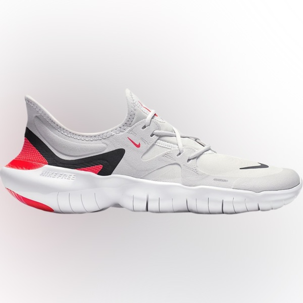 Nike Free 5.0 Running Shoes - 6mm rise ‘Vast Grey'